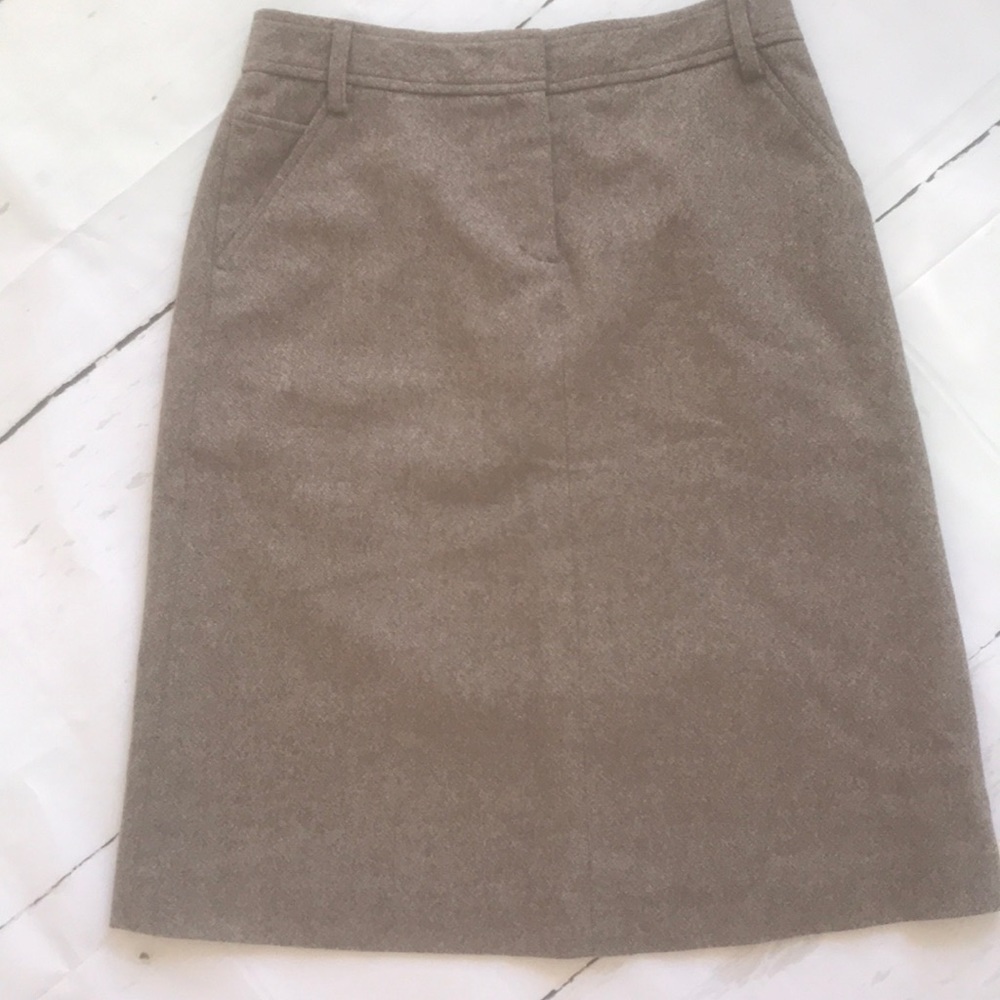 J Crew wool skirt